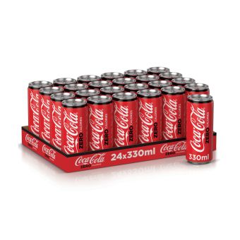 Coca Cola Zero Cans-24x330ml02